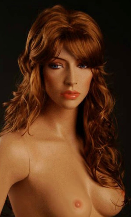 Beautiful mannequins almost like real women