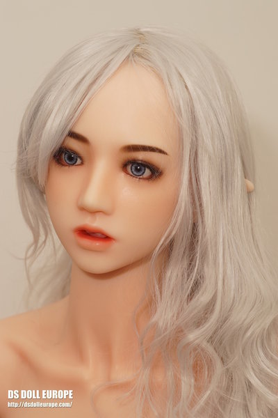 Doll Sweet Samantha head, blue eyes, LPink skin tone, on DS167 body style, custom wig