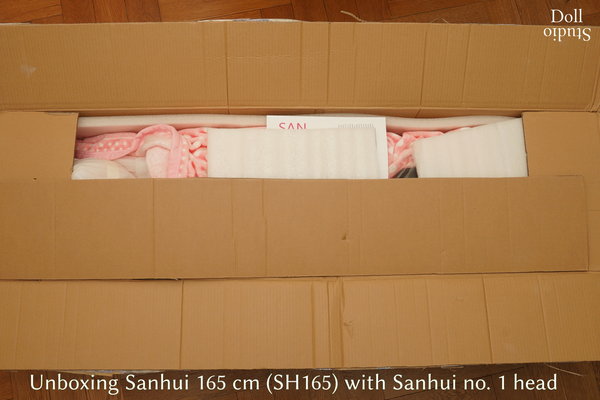 Unboxing Sanhui 165 cm (SH165) with Sanhui no. 1 head - Dollstudio