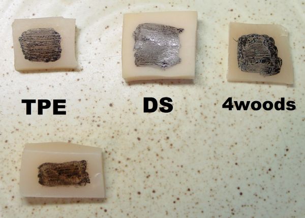 New stain remover for TPE and silicone - Test A / Image courtesy of Indigo