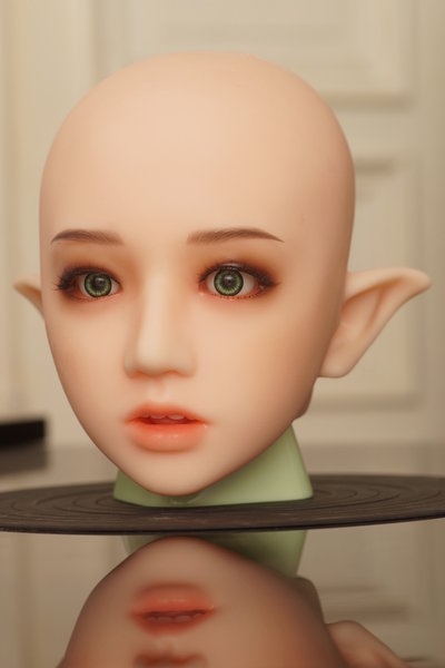 Doll Sweet Samantha head, green eyes, LPink skin tone - DS Doll Europe