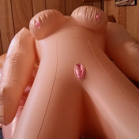 I did warn you - she inflates - HUGE -