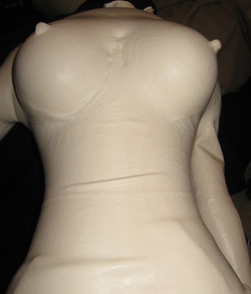 Enhanced breast definition.