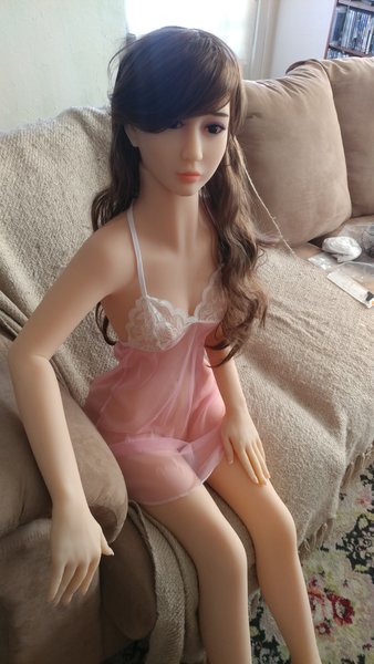 Violet, in her factory included lingerie.  It looks surprisingly nice on her.