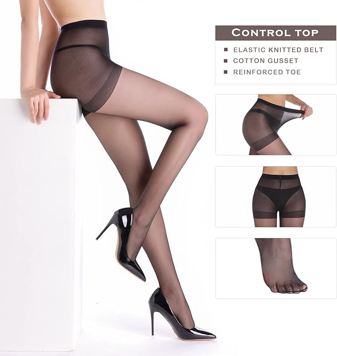 Control top and noted color tone difference in panty