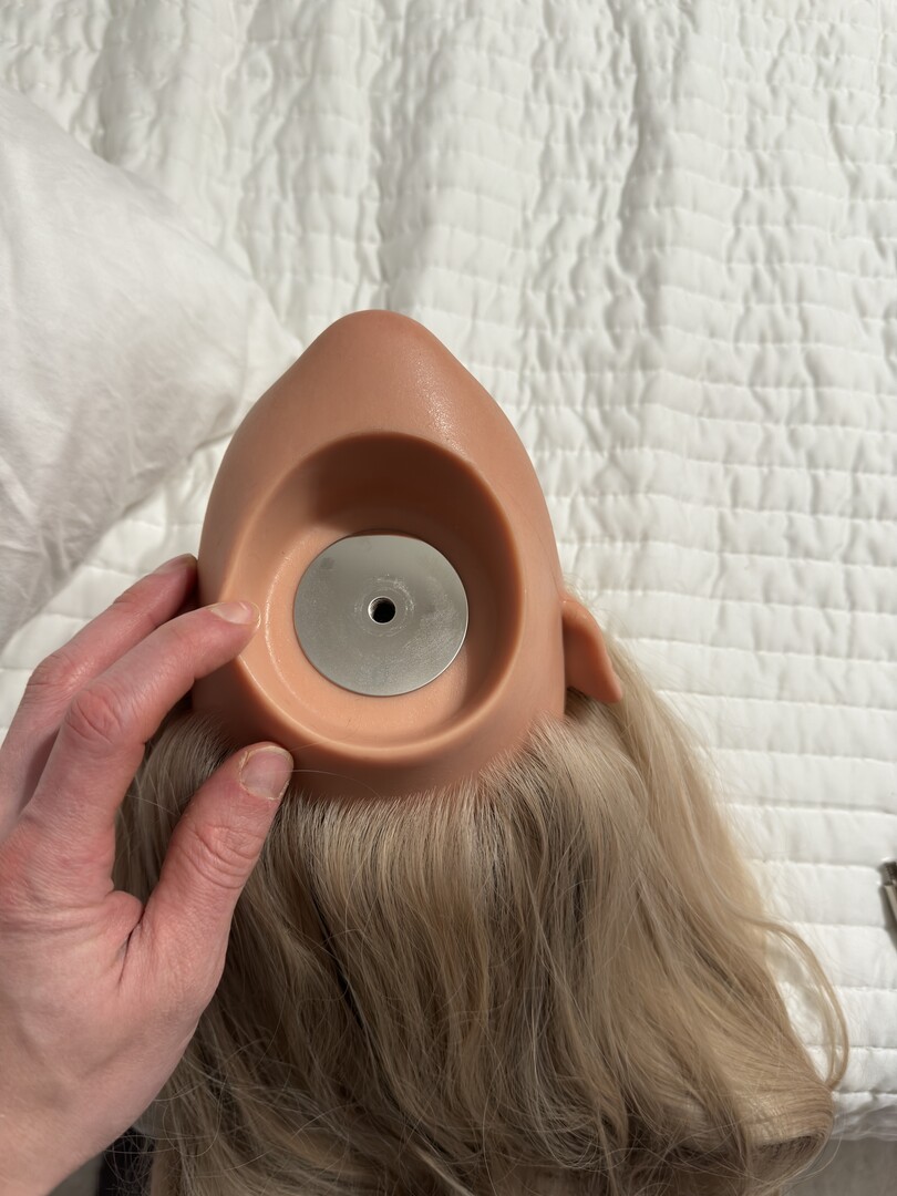 This is my hard silicone Fanreal Vivi head.