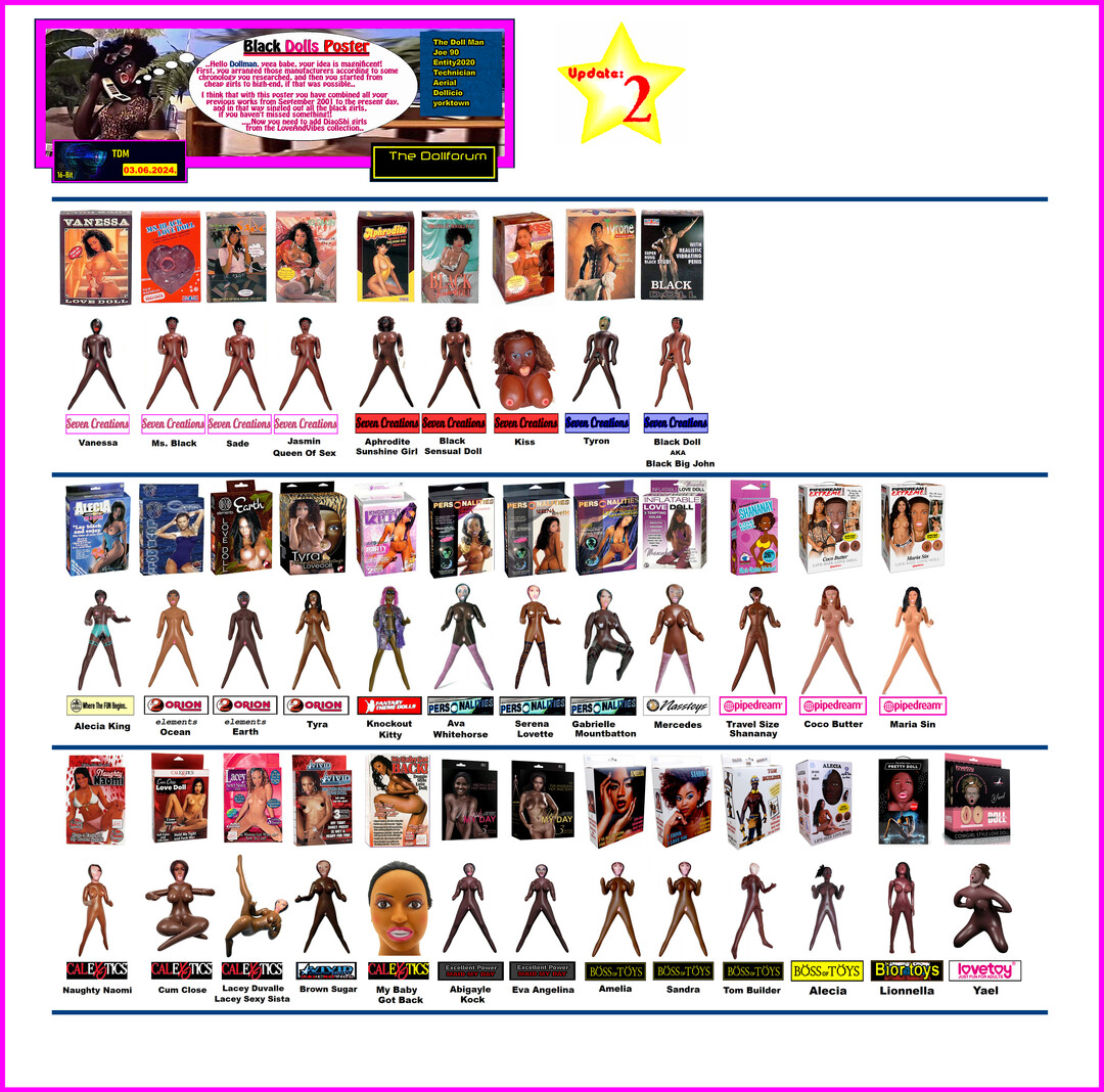 Dollman Presents - Black Girls, 6000 Pix, Hi-Quality, Poster Update, 02.jpg