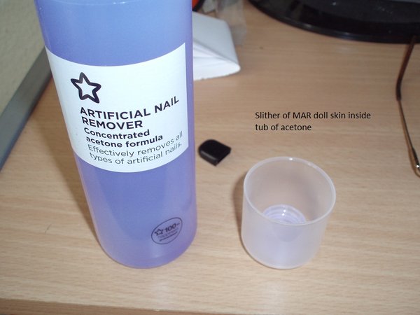 Got this from the local chemist (for makeup removal - glad I didn't use it on my TPE doll!)