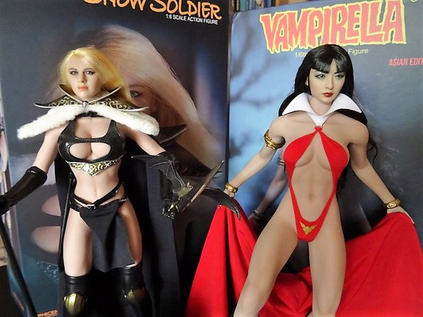 Snow Soldier and Vampirella