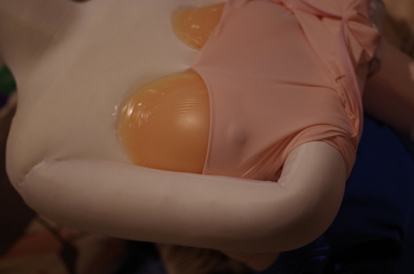 Anime deluxe fabric doll below fabric skin