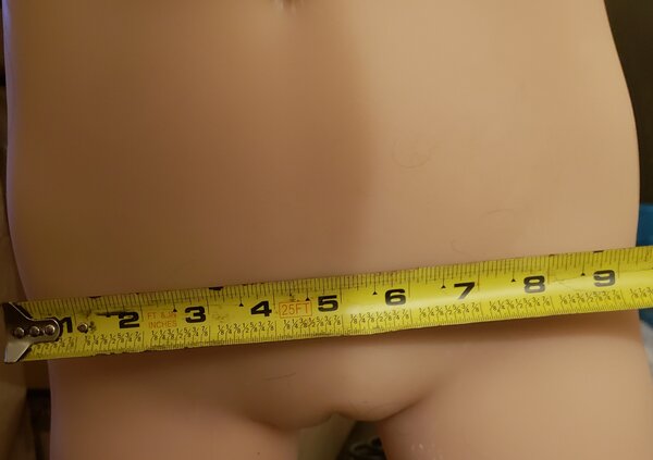 152cm waist measured