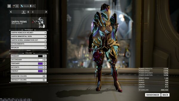 Saryn prime frame settings.jpg